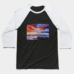 Clouds under the sea Baseball T-Shirt